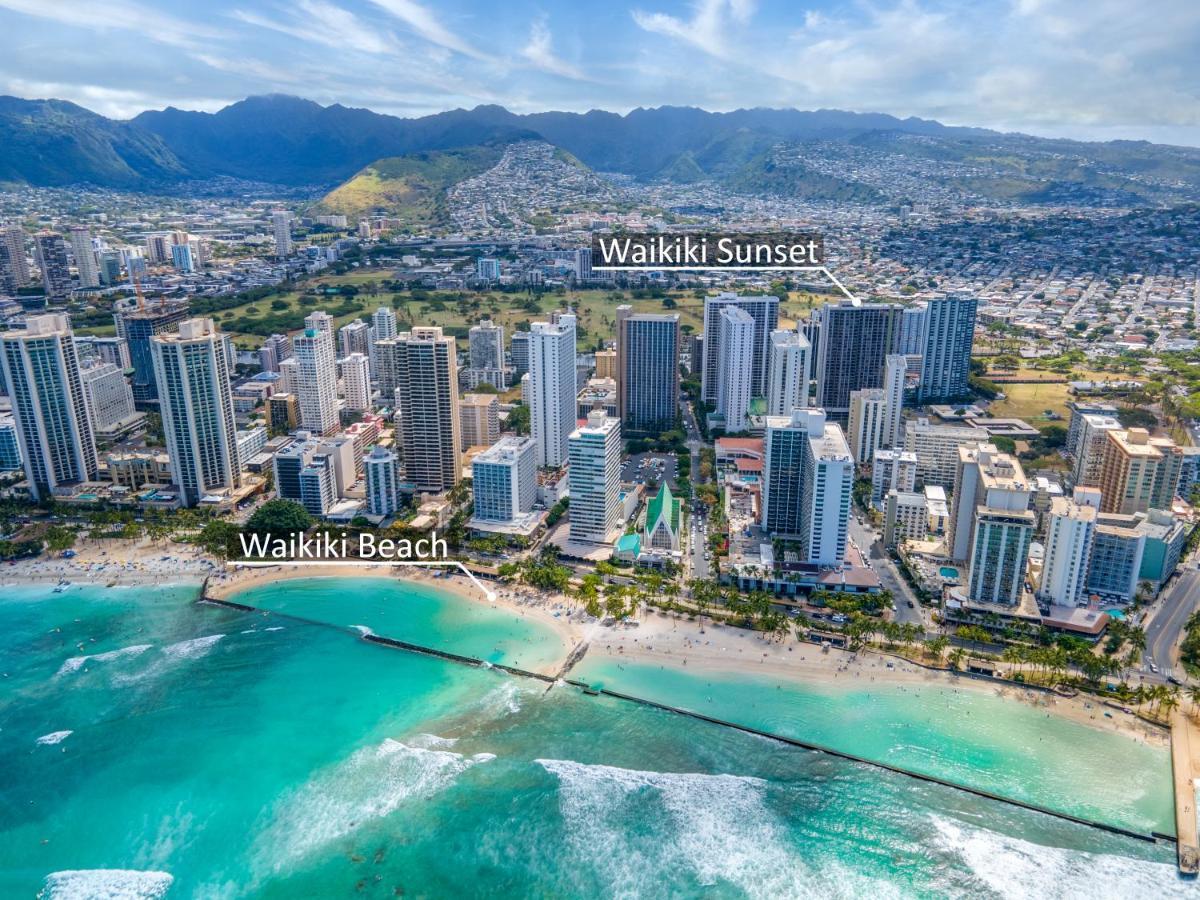 Cozy & Diamond Head View At Waikiki With Parking Apartment Honolulu Luaran gambar